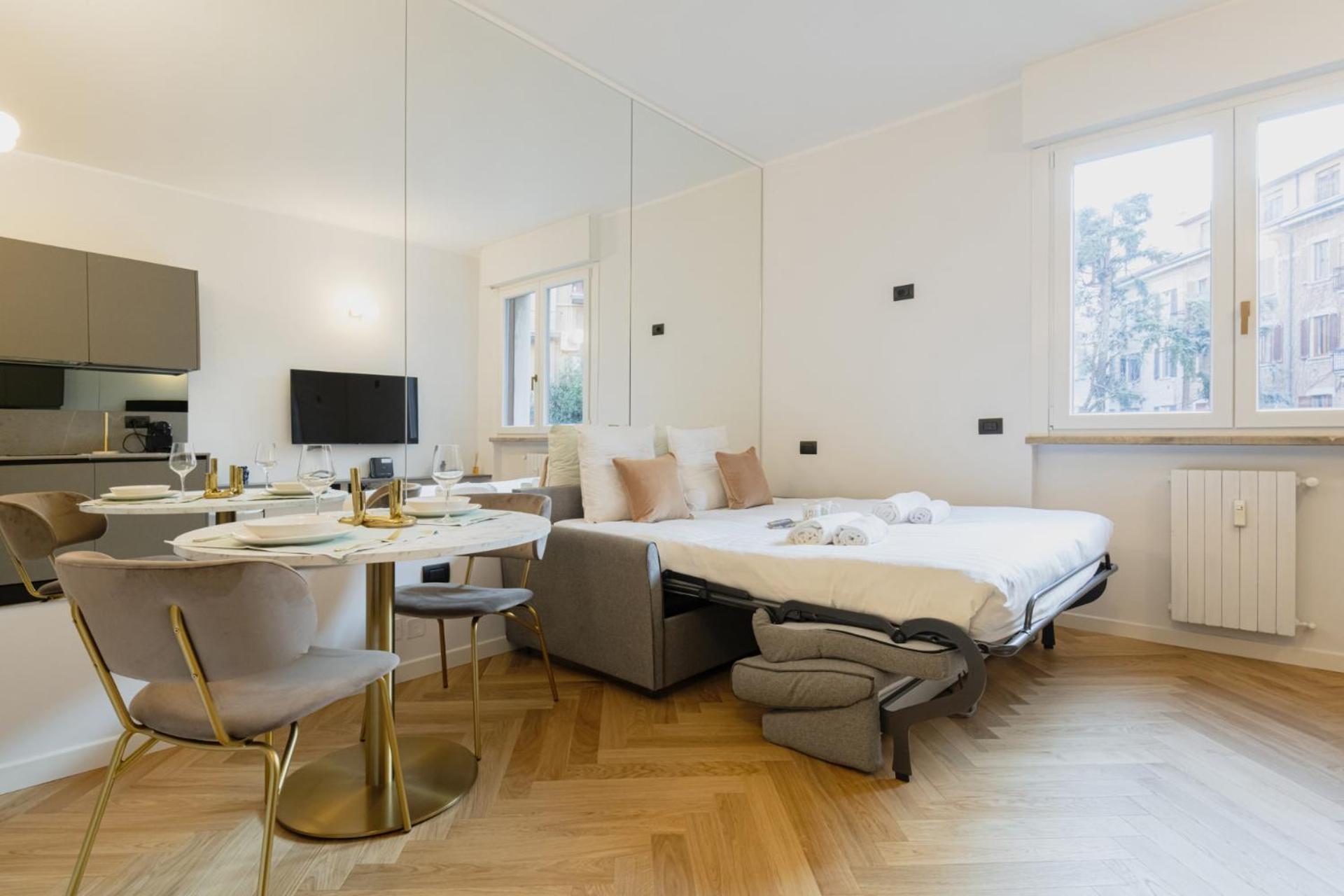 Ferienwohnung Easylife - Nido Di Charme In Sant'Ambrogio Mailand Exterior foto